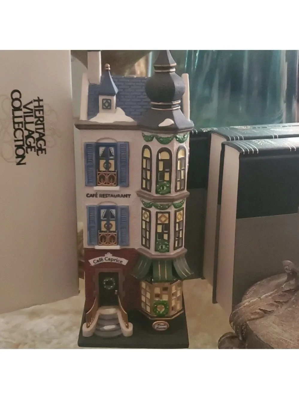 Heritage Village Collection Café Caprice French Restaurant Building Dept 56